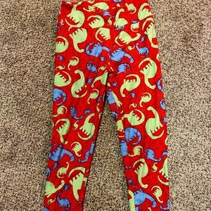 The original super rare dinosaur lularoe leggings
